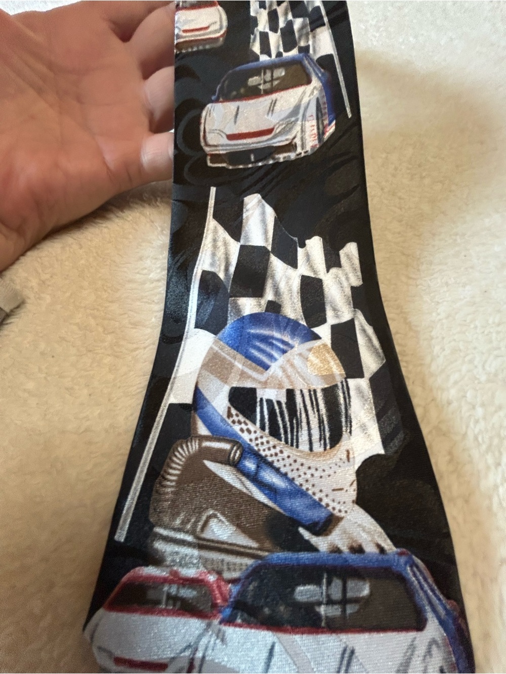 🎁3 for $30 - Racing Graphic Necktie